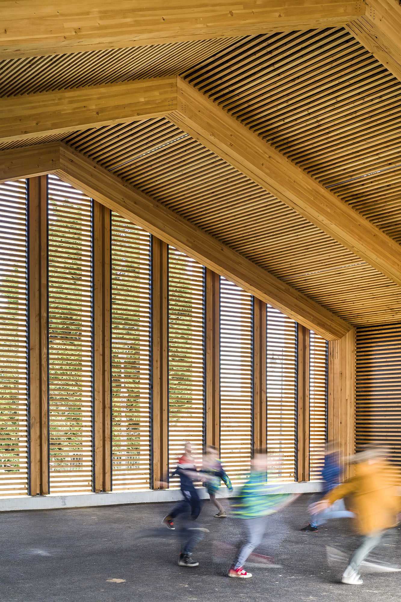 Ecole les coteaux fleuris - Architecture Ardoise