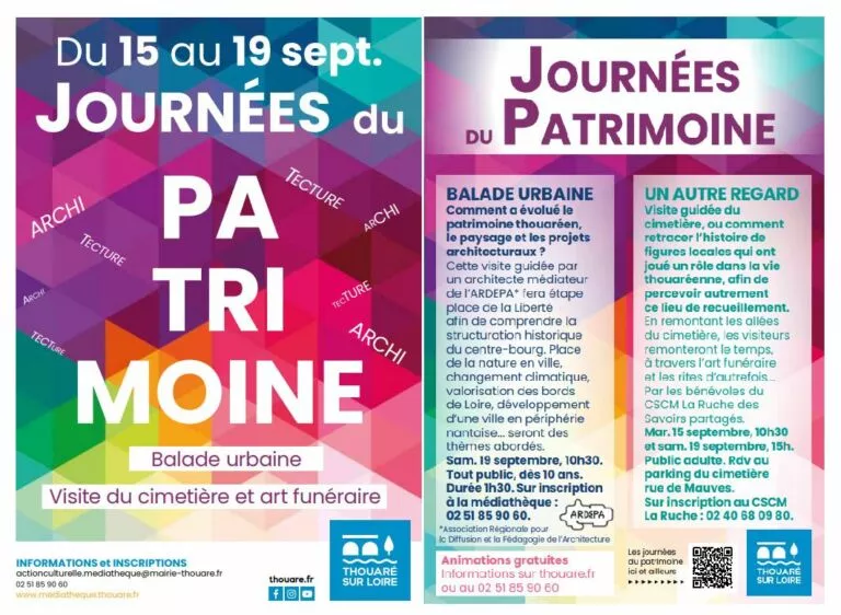 Balade architecturale et urbaine à Thouaré